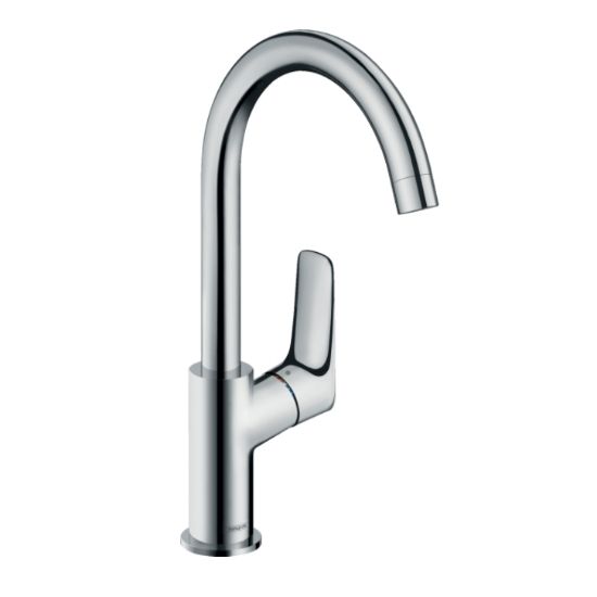 Изображение Смеситель для умывальника Hansgrohe Logis 210, хром (71130000)